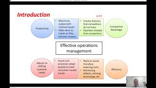 01 Strategic role of Operations management [upl. by Ralston]