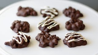 How to Make Chocolate Peanut Clusters  Easy Peanut Clusters Recipe [upl. by Campbell]