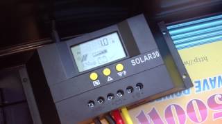 Solar30 charge controller PWM [upl. by Scully]