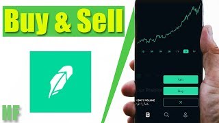 How to Buy and Sell Stocks on Robinhood Beginner App Tutorial [upl. by Arodaeht]