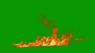 Fire Green Screen [upl. by Oitaroh]