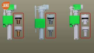 Jak zamontować zawór napełniający do WC boczny  poradnik JANO [upl. by Ojaras582]