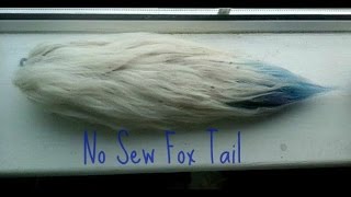 Easy No Sew Foxtail DIY [upl. by Slinkman]