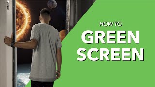 How to Green Screen 6 Easy Steps [upl. by Fabrice]