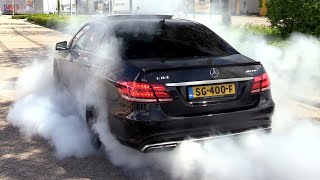 The LOUDEST MercedesBenz E500 V8 BiTurbo W212 EVER [upl. by Enerahs231]