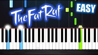 TheFatRat  Monody  EASY Piano Tutorial by PlutaX [upl. by Lura749]