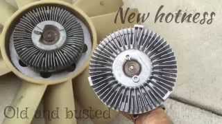 Replace a fan clutch  2000 Chevrolet Blazer S10 43L V6 [upl. by Iglesias]