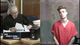 Justin Bieber in court [upl. by Ludwig]