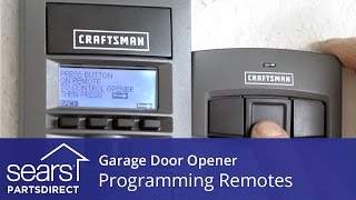 Programming Garage Door Opener Remotes [upl. by Fassold19]