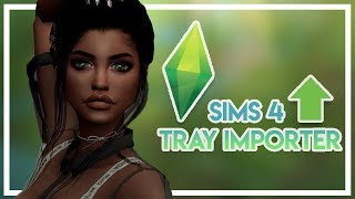 EXPORT amp SHARE SIMS  Sims 4 Tray Importer Tutorial amp MOD REVIEW [upl. by Moyers116]