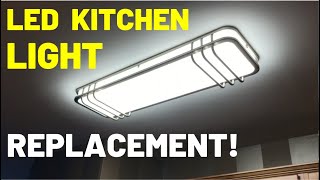 LED Ceiling Light Replacement  FULL INSTALL [upl. by Towers]