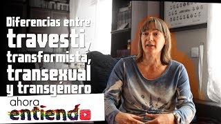 4 Diferencias entre travesti transformista transexual y transgénero [upl. by Arabeila]