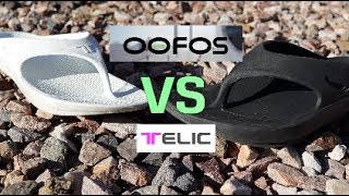 Recovery Sandal review Telic vs Oofos [upl. by Hazen]