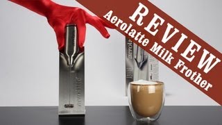 Aerolatte Milk Frother  Exclusive Review [upl. by Norita109]