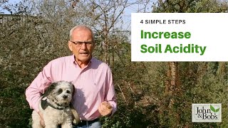 How To INCREASE Soil Acidity Naturally 4 Simple Steps [upl. by Nilloc]