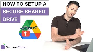 How to Setup a Secure Shared Drive  Google Drive Training  Data Protection [upl. by Bahe]