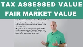 Tax Assessed Value VS Fair Market Value [upl. by Evin]