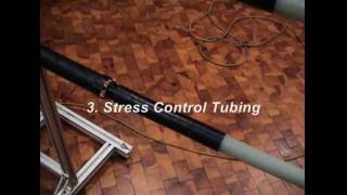 Raychem stress control tubing demonstration [upl. by Sanoy]