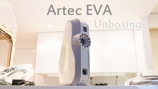 Artec EVA 3Dscanner  Unboxing and Start Up [upl. by Haem346]