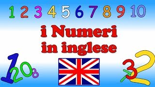 I numeri in Inglese  Nuovi Sogni [upl. by Eanod]