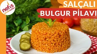 Tane Tane Salçalı Bulgur Pilavı Tarifi [upl. by Aridan464]