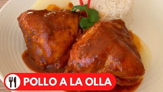 🇵🇪 POLLO A LA OLLA  RECETA PERUANA [upl. by Kulda493]