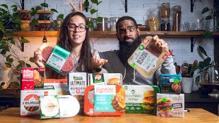 The Best Vegan Burgers Ranked 112  Vegan Burgers Taste Test [upl. by Llaccm]