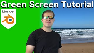 How to Green Screen with Blender Tutorial [upl. by Cole]