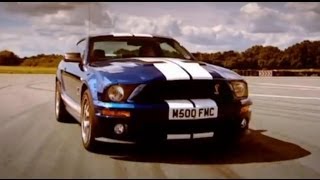 Mustang GT500 car review  Top Gear  BBC [upl. by Ytineres]