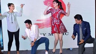 Tukur Tukur Song Launch By Dilwale Cast  Bollywood News [upl. by Mirella]