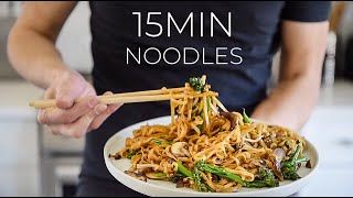 15MIN Noodle Stir Fry Recipe TO MAKE TONIGHT [upl. by Bora]