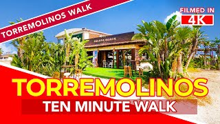 TORREMOLINOS  Beach tour of Torremolinos Spain [upl. by Lashonde]