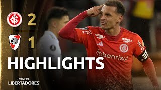 INTERNACIONAL vs RIVER PLATE  HIGHLIGHTS  CONMEBOL LIBERTADORES 2023 [upl. by Assilav]