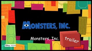 Monsters Inc trailer [upl. by Whiney]