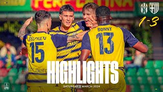 Ternana 13 Parma  Highlights Serie BKT 202324 [upl. by Htiffirg]