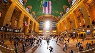 Walking Tour of Grand Central Terminal — New York City 【4K】🇺🇸 [upl. by Letnahs500]