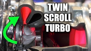 Twin Scroll Turbocharger  Explained [upl. by Nikita]