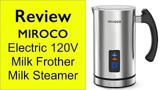 Review Miroco Milk Frother  How to make froth milk at home [upl. by Major]