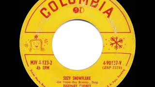 1951 Rosemary Clooney  Suzy Snowflake [upl. by Simonne162]