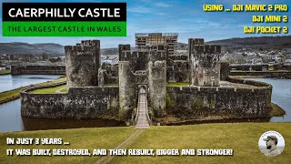 Caerphilly Castle  The Largest in Wales 2nd in Britain [upl. by Stew]