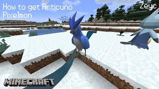 Pixelmon How To Get Articuno [upl. by Bushey]