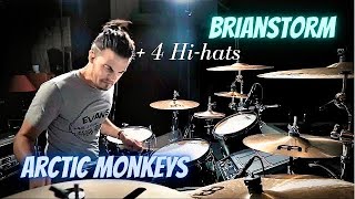 ARCTIC MONKEYS  BRIANSTORM  Drum Cover by Adrien Drums [upl. by Htinnek]