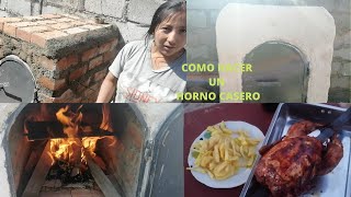 COMO HACER UN HORNO CASEROCOMO HACER POLLO A LA BRASA [upl. by Bushore260]