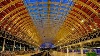 A Walk Around Londons Paddington Railway Station [upl. by Keram83]