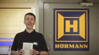 How to install and setup the Hormann CTV keypads [upl. by Yoong]