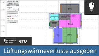 Lüftungswärmeverluste ausgeben  TGA Heizung [upl. by Markowitz]