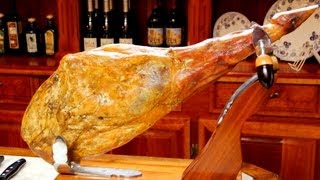 How to Slice a Whole Jamón [upl. by Koa]