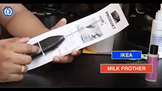 IKEA MILK FROTHER Review amp Battery Installation [upl. by Sansbury]