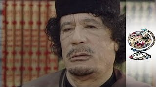 Muammar Gaddafi Interviewed Just Before Libyan Revolution [upl. by Sedruol337]