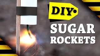 How To Make Sugar Rockets Powder Fuel [upl. by Anelrac]